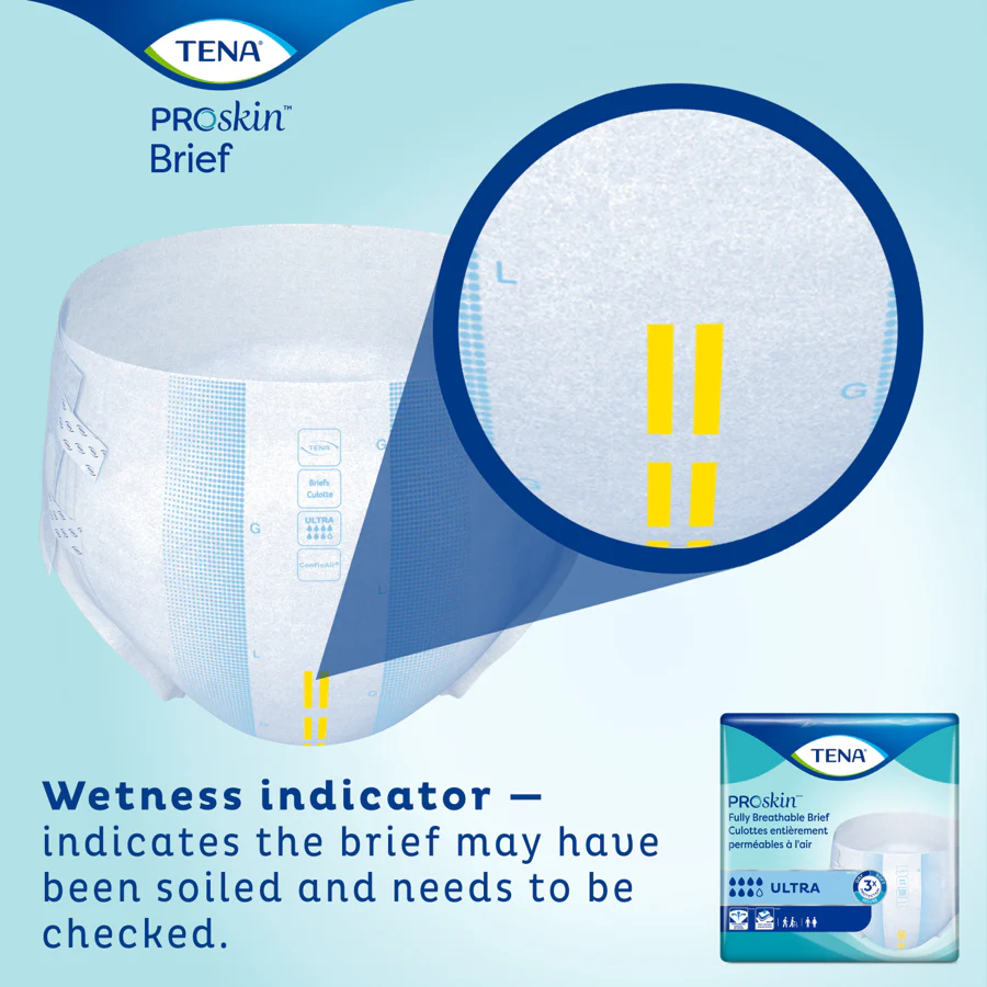 TENA Adult Incontinence Brief, Ultra Absorbency - Image 16