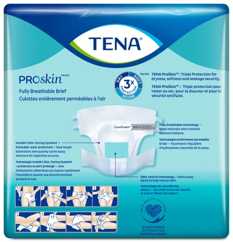 TENA Adult Incontinence Brief, Ultra Absorbency - Image 2