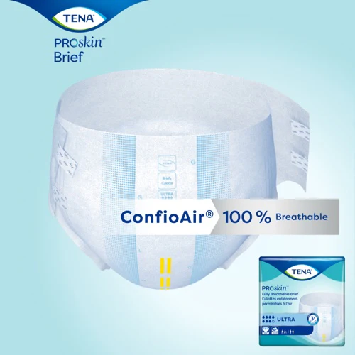 TENA Adult Incontinence Brief, Ultra Absorbency - Image 4