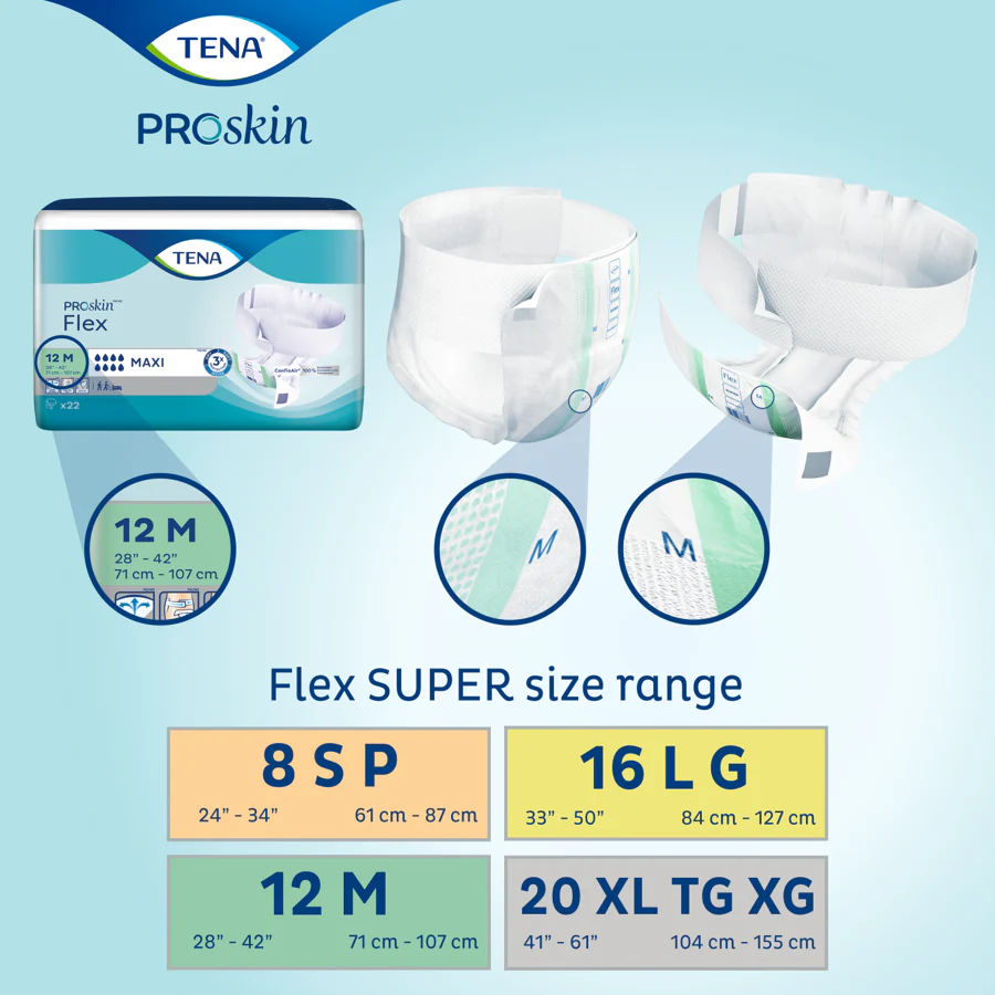 TENA ProSkin Flex Brief, Super Absorbency - Image 12
