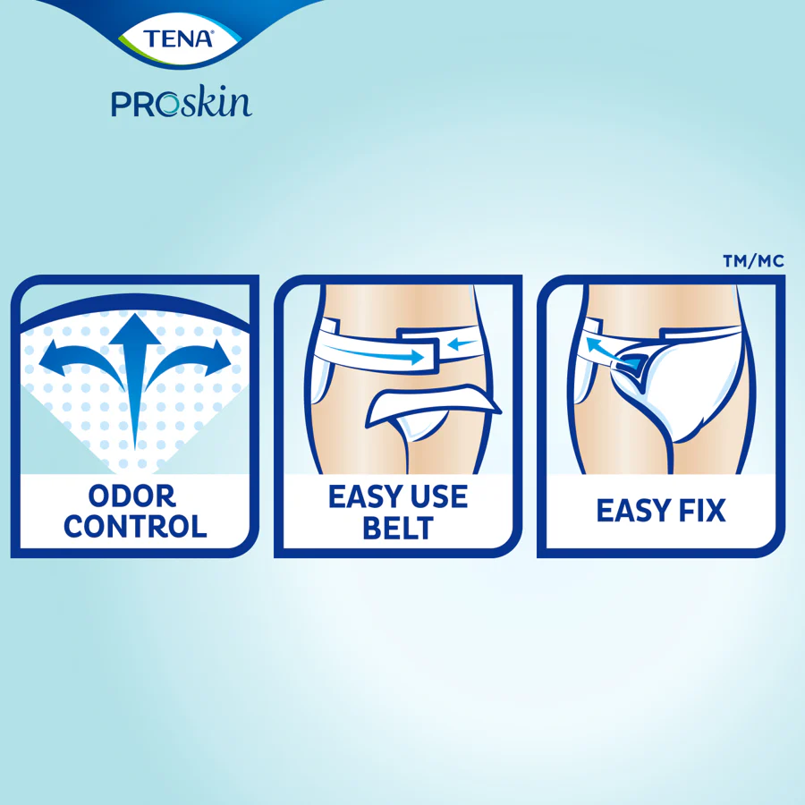 TENA ProSkin Flex Brief, Super Absorbency - Image 8