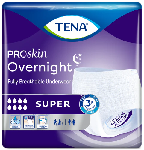 TENA Overnight Super Protective Underwear - Image 10