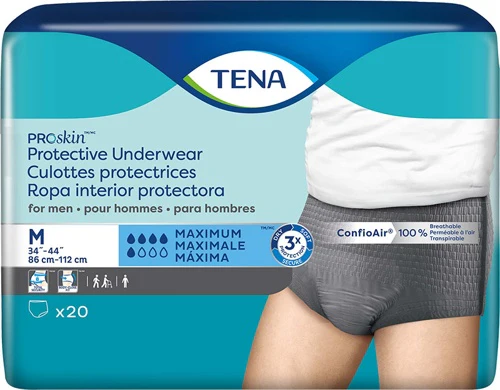 TENA Proskin Incontinence Underwear for Men, Maximum Absorbency - Image 13