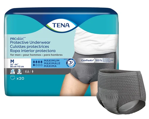 TENA Proskin Incontinence Underwear for Men, Maximum Absorbency - Image 18