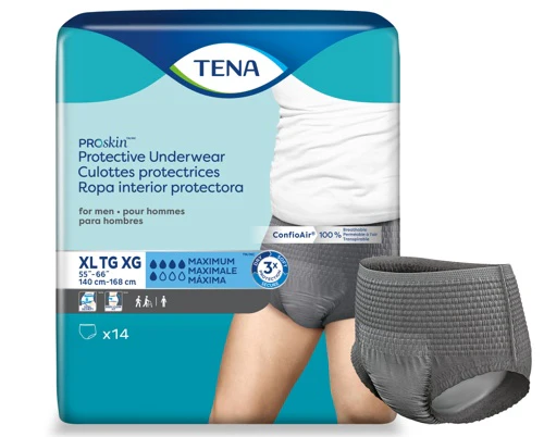 TENA Proskin Incontinence Underwear for Men, Maximum Absorbency - Image 6