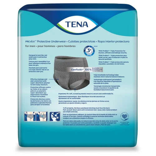 TENA Proskin Incontinence Underwear for Men, Maximum Absorbency - Image 8