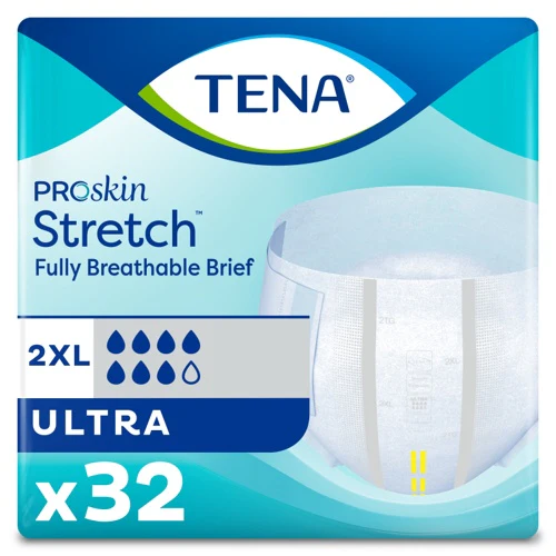 TENA Stretch Adult Incontinence Brief, Ultra Absorbency - Image 11