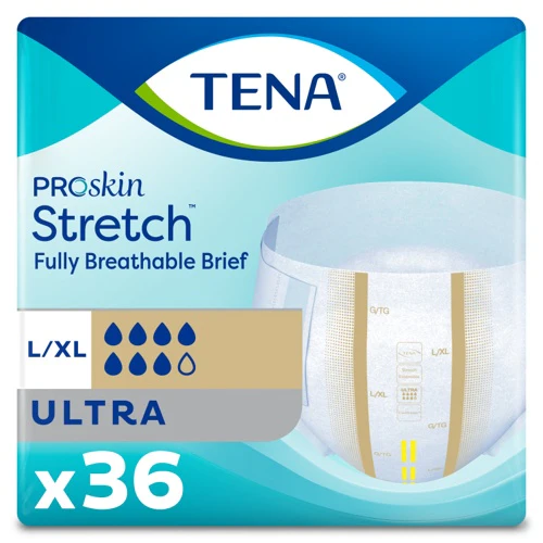 TENA Stretch Adult Incontinence Brief, Ultra Absorbency - Image 20