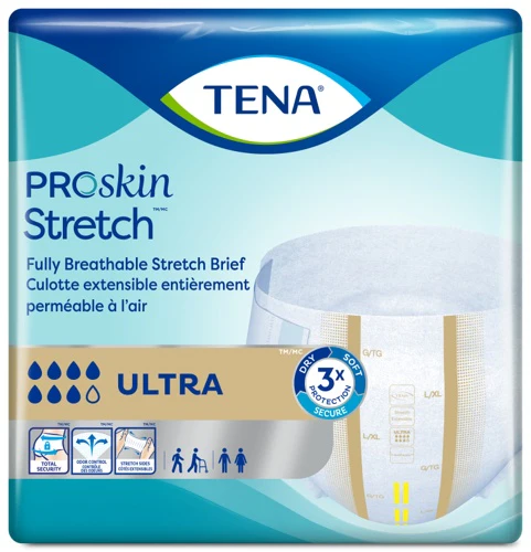 TENA Stretch Adult Incontinence Brief, Ultra Absorbency - Image 29