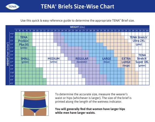 TENA Youth Incontinence Brief, Moderate Absorbency - Image 3
