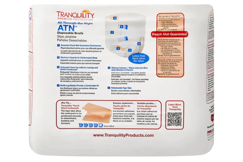Tranquility All Through The Night Briefs, Maximum Absorbency - Image 10