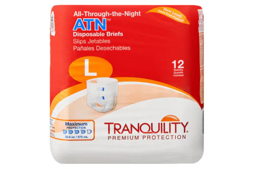Tranquility All Through The Night Briefs, Maximum Absorbency - Image 13