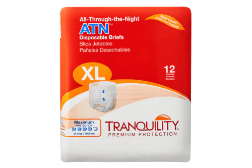 Tranquility All Through The Night Briefs, Maximum Absorbency - Image 17