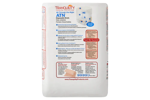 Tranquility All Through The Night Briefs, Maximum Absorbency - Image 6