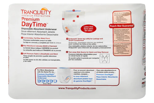 Tranquility Premium DayTime Disposable Absorbent Underwear, Heavy Absorbency - Image 10