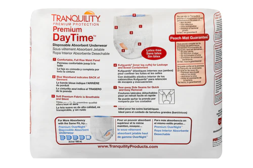 Tranquility Premium DayTime Disposable Absorbent Underwear, Heavy Absorbency - Image 14