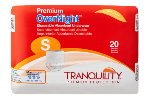 Tranquility Premium OverNight Disposable Absorbent Underwear, Maximum Absorbency - Image 5